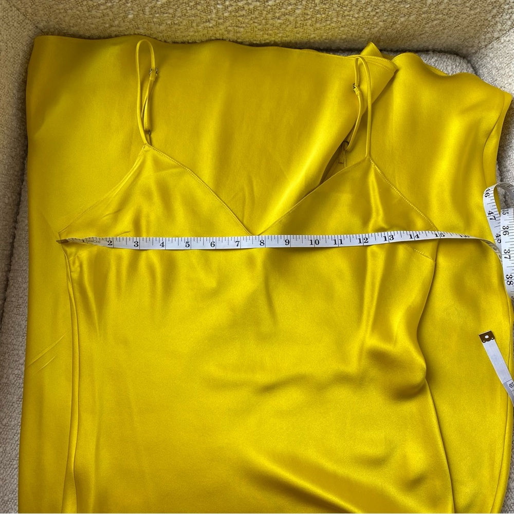 Price firm: Dannijo 100% Silk Daffodil Midi Slip Dress Size XS - Picture 8 of 12